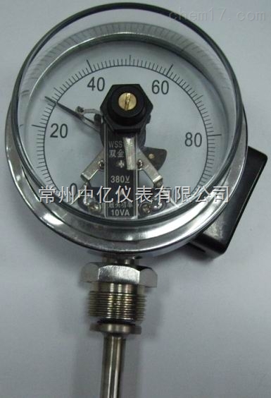WSSX-411電接點雙(shuang)金屬溫度(dù)計廠家