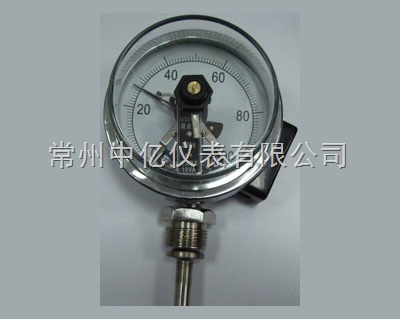 電接(jiē)點雙金屬(shu)溫度計